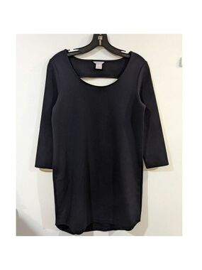 Club Monaco | Navy Shift Dress With Cutout